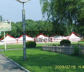 北京北神樹衛生填埋場膜結構工程